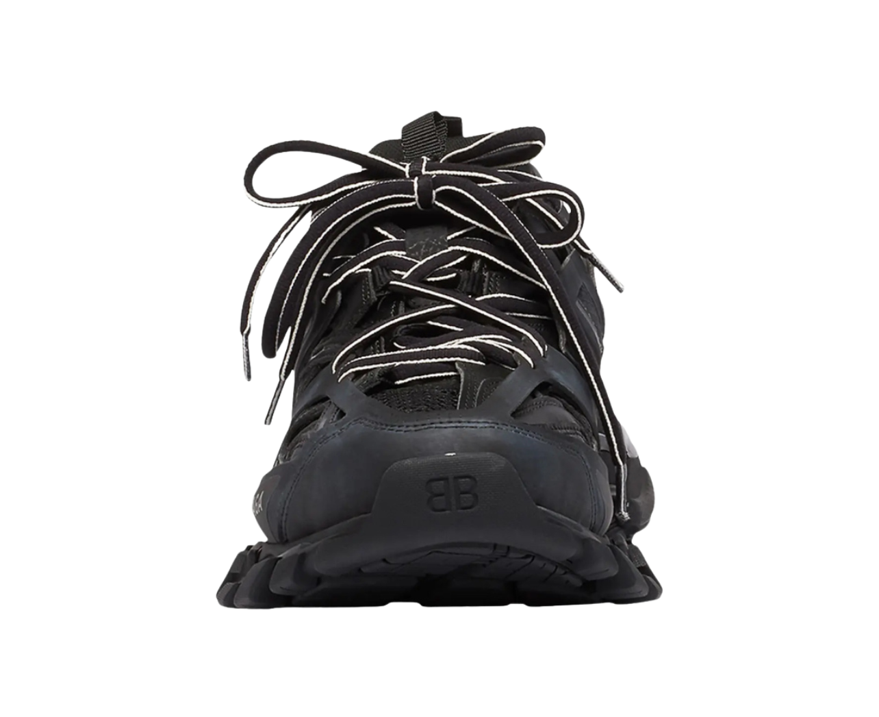 Balenzies Men's Track Sneaker in Black